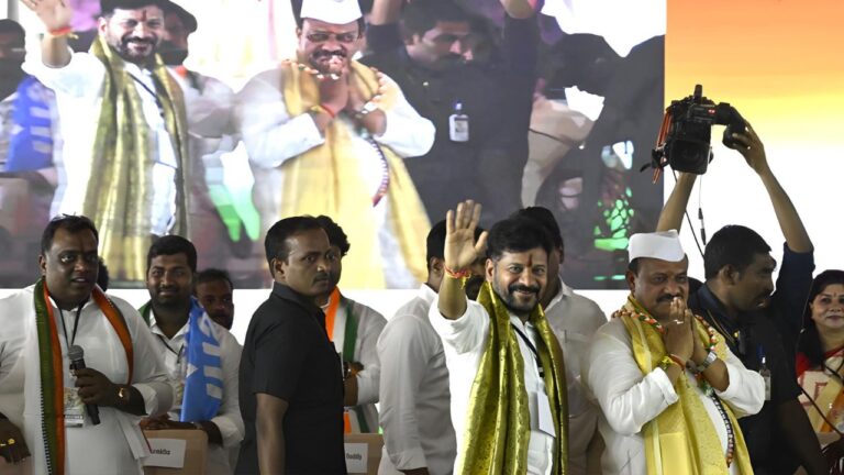 Mahesh Goud takes oath as fourth PCC chief of Telangana