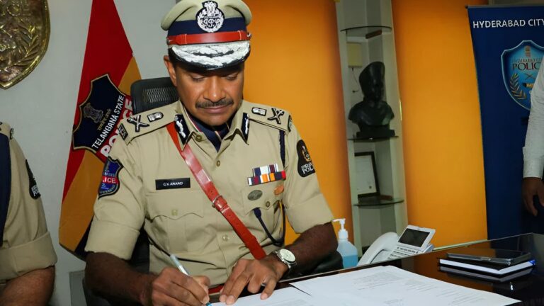 Telangana Government Appoints CV Anand as Hyderabad City Police Commissioner