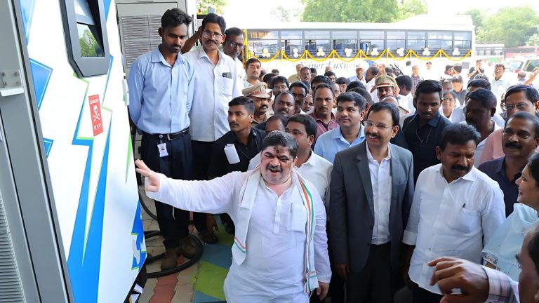 Telangana Unveils 35 Super Luxury Electric Buses: A Leap Towards Sustainable Public Transport