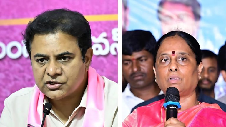KTR drags Konda Surekha to court over her remarks blaming him for actors Naga Chaitanya and Samantha’s divorce