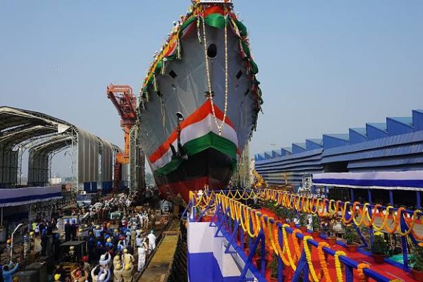Project 17A Warships INS Udaygiri and INS Himgiri Commissioned by Defence Minister Rajnath Singh at Visakhapatnam