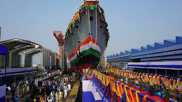 Project 17A Warships INS Udaygiri and INS Himgiri Commissioned by Defence Minister Rajnath Singh at Visakhapatnam